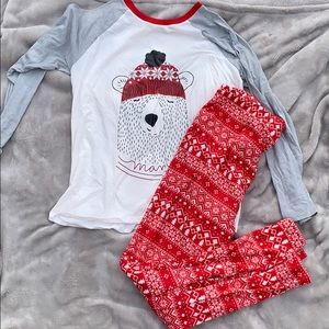 Christmas pajama set
